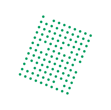 Illustration eines grünes Geschenks